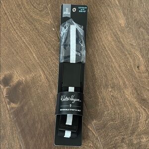 Walter Hagen Reversible Stretch Belt - Black and White